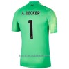 Camiseta de fútbol Portero Liverpool Alisson Becker 1 Primera Equipación 2021/22 - Hombre